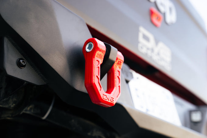 Red DV8 Elite Series D-Rings (Pair) <br>Universal