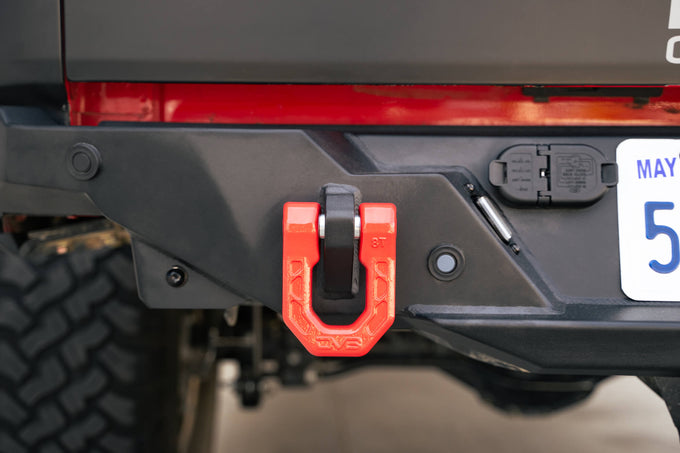 Red DV8 Elite Series D-Rings (Pair) <br>Universal