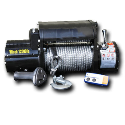 Steel Rope 12,000 Lbs. Winch <br>Universal