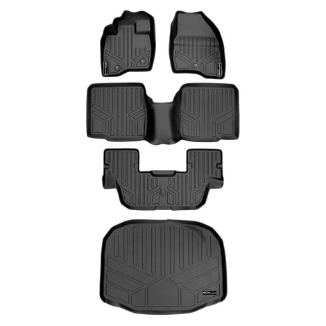 Floor Mats 3 Rows and Cargo Liner Set <br> 17-19 Ford Explorer