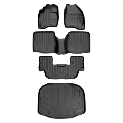 Floor Mats 3 Rows and Cargo Liner Set <br> 17-19 Ford Explorer