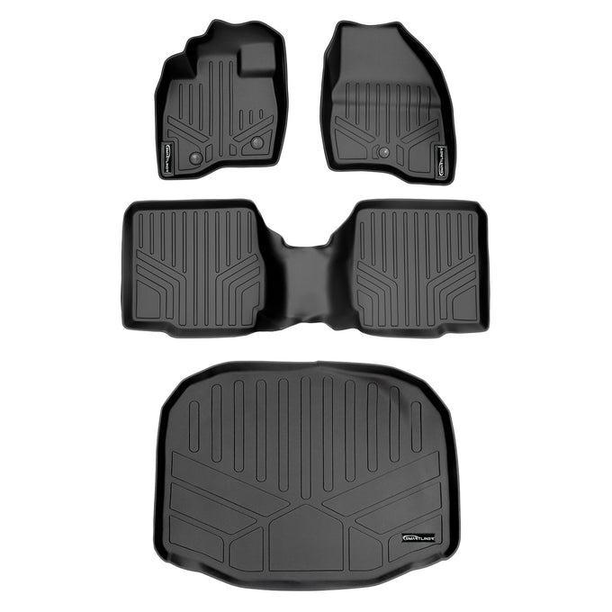 Floor Mats 2 Rows and Cargo Liner Set <br> 17-19 Ford Explorer