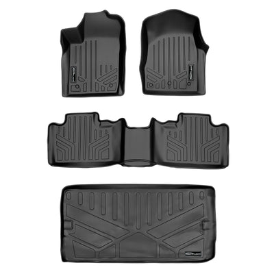 Floor Mats and Cargo Liner Behind 3rd Row <br> 13-16 Dodge Durango<br >