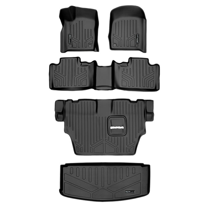 Floor Mats 3 Rows and Cargo Liner <br> 16-22 Dodge Durango<br >