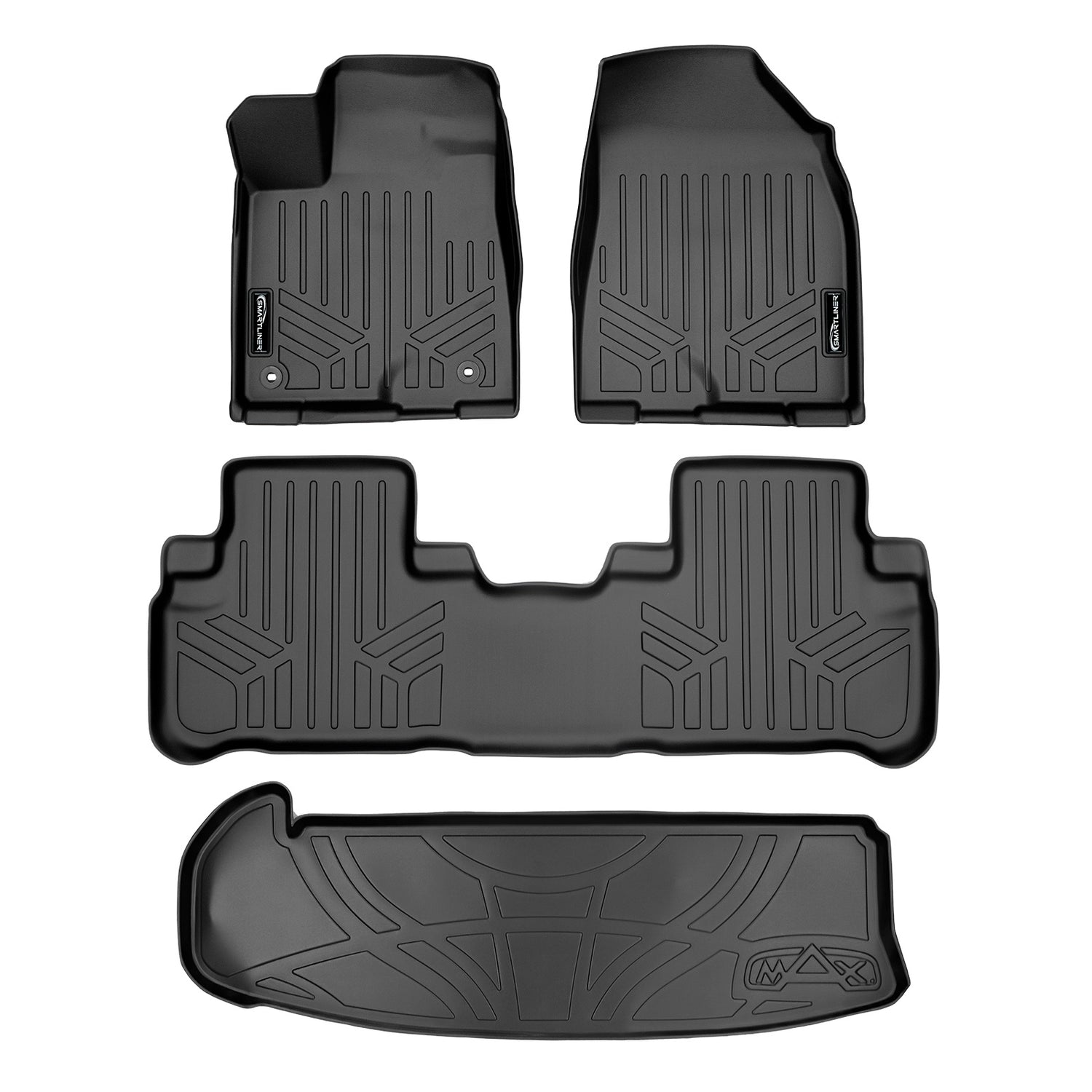 Floor Mats 2 Rows and Cargo Liner <br> 14-19 Toyota Highlander