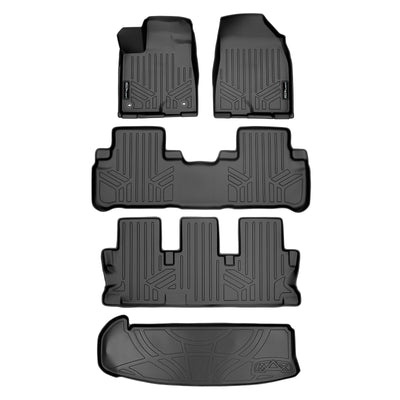 Floor Mats 3 Rows and Cargo Liner <br> 14-19 Toyota Highlander