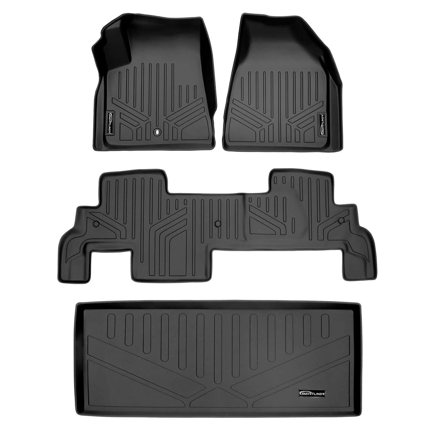 2 Row & Cargo Liner <br> 07-16 GMC Acadia Denali
