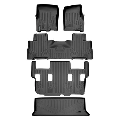 Floor Mats and Cargo Liner Behind 3rd Row Set <br> 11-17 Ford Expedition11-17 Lincoln Navigator