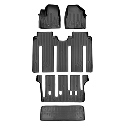 Floor Mats 3 Rows and Cargo Liner <br> 15-21 Kia Sedona