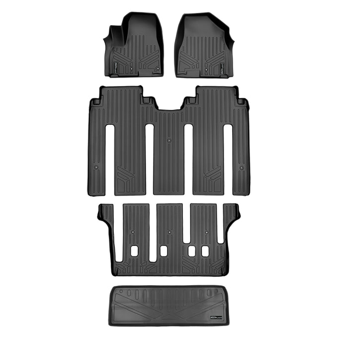 Floor Mats 3 Rows and Cargo Liner <br> 15-21 Kia Sedona