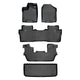 Floor Mats 3 Rows and Cargo Liner <br> 16-22 Honda Pilot 7 Passenger Model