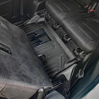 Floor Mats 3 Rows and Cargo Liner <br> 17-21 GMC Acadia with Bench Seats