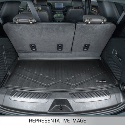 Floor Mats 3 Rows and Cargo Liner <br> 17-21 GMC Acadia with Bench Seats