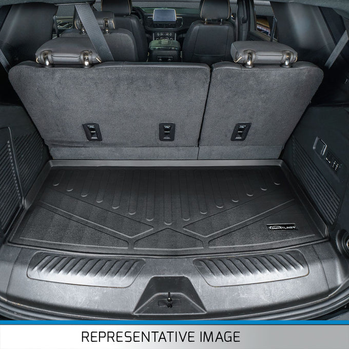 Floor Mats 3 Rows and Cargo Liner <br> 17-21 GMC Acadia with Bench Seats