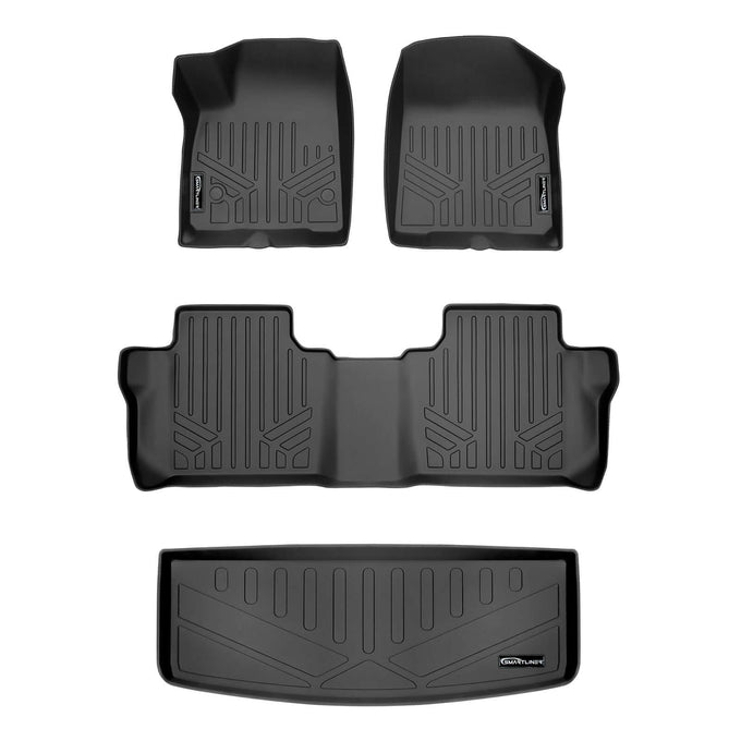 Floor Mats 2 Rows and Cargo Liner <br> 20-25 Cadillac XT6 with Bench Seats
