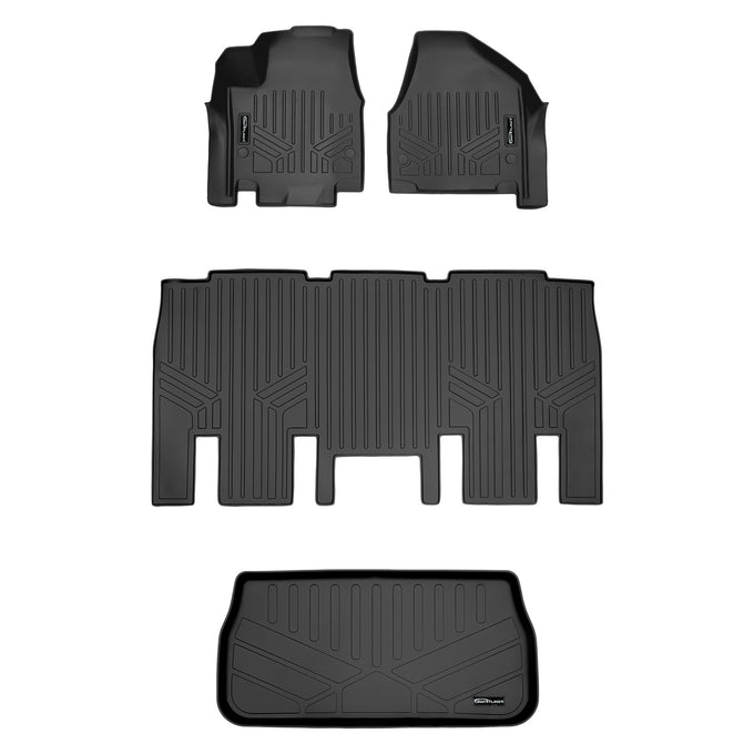 Floor Mats 2 Rows & Cargo Liner <br> 17-24 Chrysler Pacifica