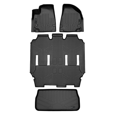 3 Row Liner Set & Cargo Liner Behind 3rd Row <br> 21-24 Chrysler Pacifica