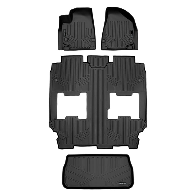 2 Row & Cargo Liner Floor Liner <br> 24-23 Chrysler Pacifica Hybrid Limited