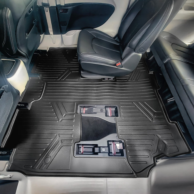 2 Row & Cargo Liner Floor Liner <br> 24-23 Chrysler Pacifica Hybrid Limited
