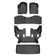 Floor Mats 3 Rows and Cargo Liner <br> 11¨C18 QX56/QX80 17¨C18 Armada w/ Front Bucket Seats