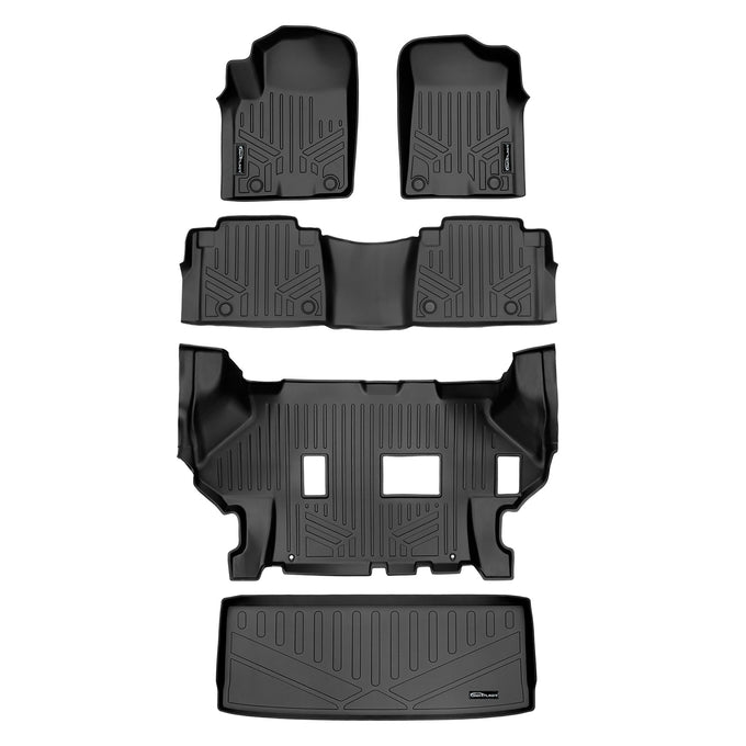 3 Row Floor Liners & Cargo Liner <br> 19-24 Infiniti QX80