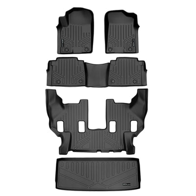 3 Row Floor Liners & Cargo Liner <br> 19-24 Infiniti QX80