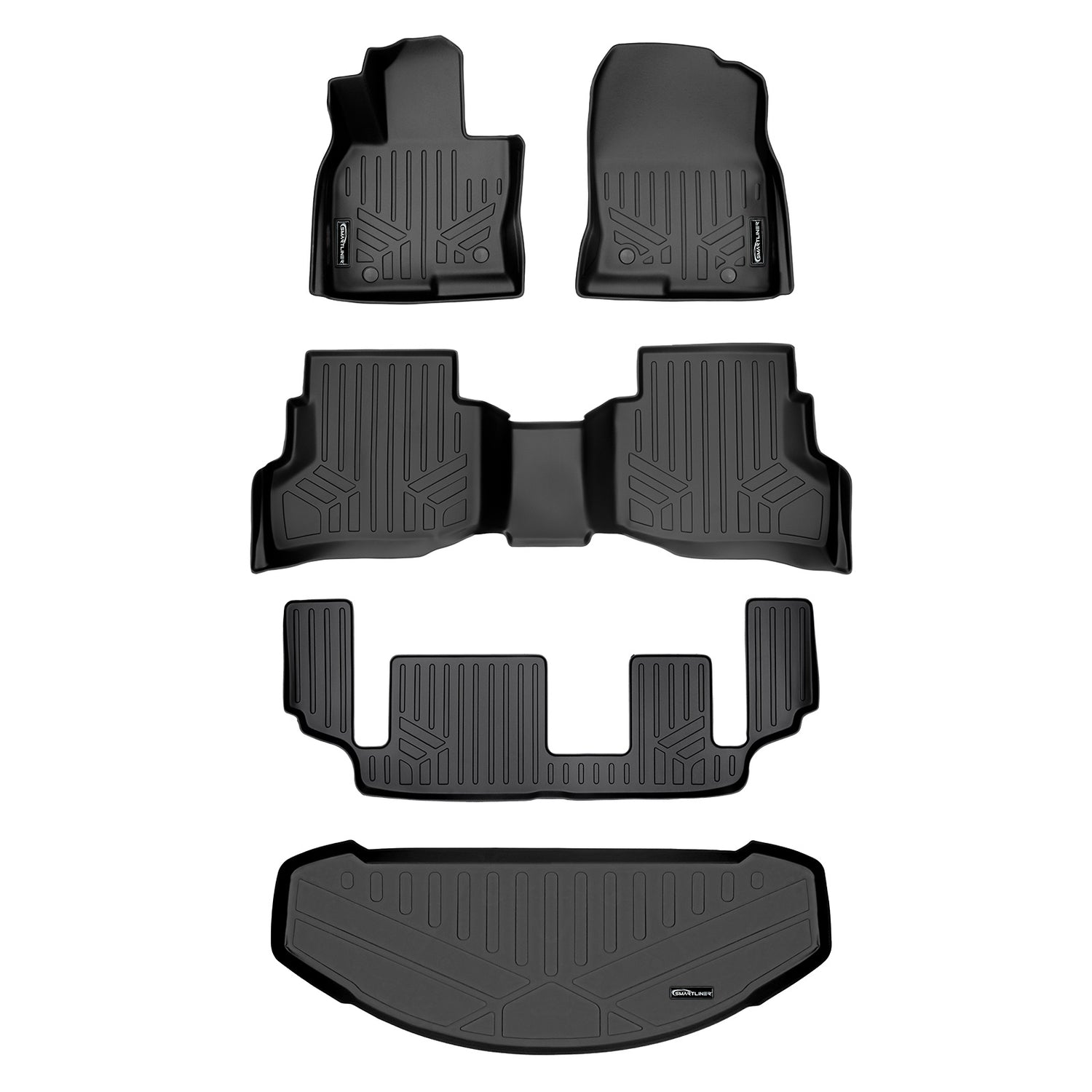 3 Row Floor Liners & Cargo Liner <br> 16-23 Mazda CX-9