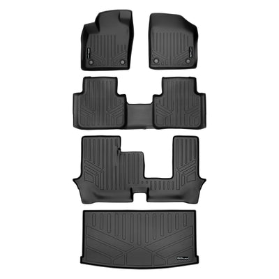Floor Mats and Cargo Liner <br> 18-22 Volkswagen Atlas With 2nd Row Bench Seat