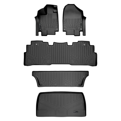 Floor Mats 3 Rows and Cargo Liner <br> 18-25 Honda Odyssey