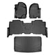 Floor Mats 2 Rows and Cargo Liner Set <br> 18-22 Ford Expedition Max18-22 Lincoln Navigator L