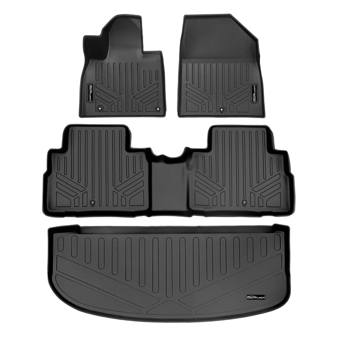 2 Row & Cargo Liner Behind the 3rd Row Floor Liner <br> 20-23 Kia Telluride