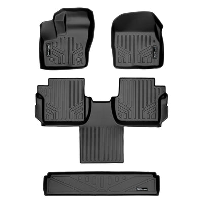 Floor Mats 2 Rows & Cargo Liner Behind 3rd Row <br> 16-21 Ford Transit Connect