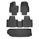 2 Row Floor Mats & Cargo Liner Behind 3rd Row <br> 20-22 Toyota Highlander