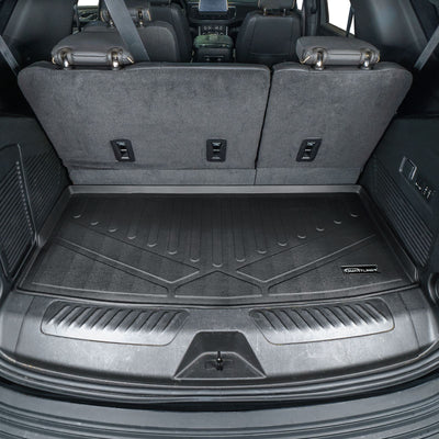 3 Row Floor Mats & Cargo Liner Behind 3rd Row Set <br> 21-24 Chevrolet Tahoe 21-24 GMC Yukon