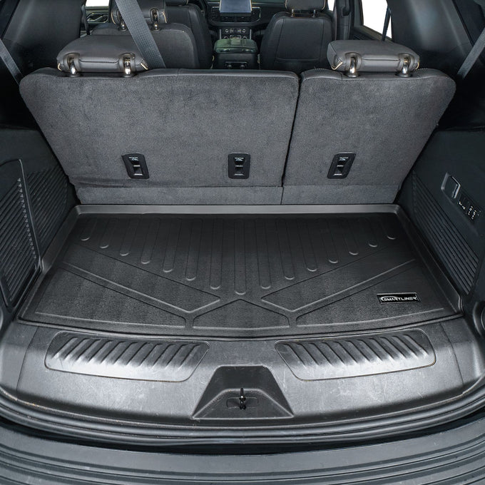 3 Row Floor Mats & Cargo Liner Behind 3rd Row Set <br> 21-24 Chevrolet Tahoe 21-24 GMC Yukon