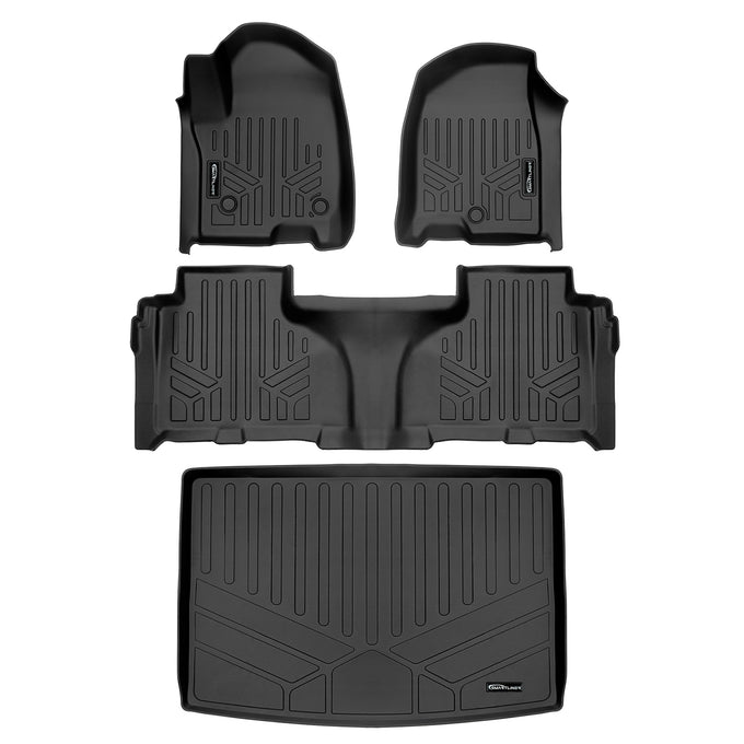 2 Rows and Cargo Liner Behind 3rd Row Set <br> 21-23 Chevrolet Suburban 21-23 GMC Yukon XL