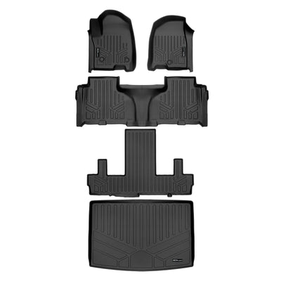 3 Rows and Cargo Liner Behind 3rd Row Set <br> 21-23 Chevrolet Suburban 21-23 GMC Yukon XL