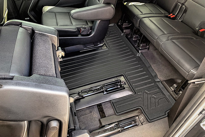 3 Rows and Cargo Liner Behind 3rd Row Set <br> 21-23 Chevrolet Suburban 21-23 GMC Yukon XL