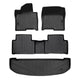 2 Row Floor Mats & Cargo Liner Behind 3rd Row Set <br> 21-23 Kia Sorento