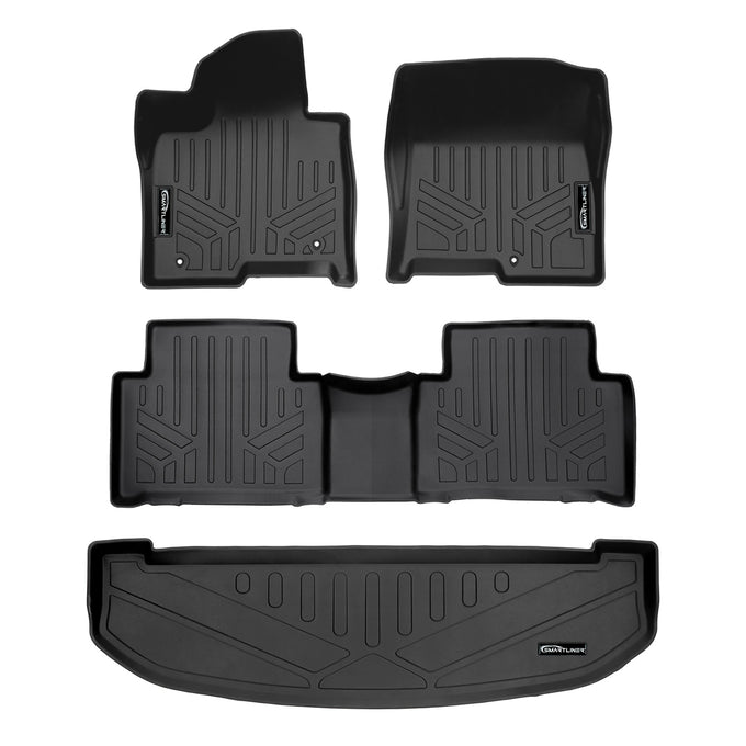 2 Row Floor Mats & Cargo Liner Behind 3rd Row Set <br> 21-23 Kia Sorento