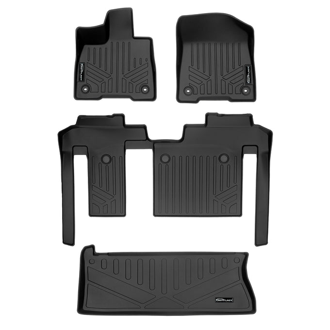 Floor Mats 2 Row & Cargo Liner Behind the 3rd Row <br> 21-23 Toyota Sienna