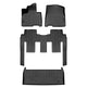 2 Row & Cargo Liner Behind the 3rd Row Floor Liner <br> 22-23 Kia Carnival