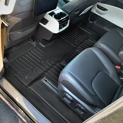 3 Row Floor Liners & Cargo Liner Under Cargo Deck <br> 22-25 Kia Carnival