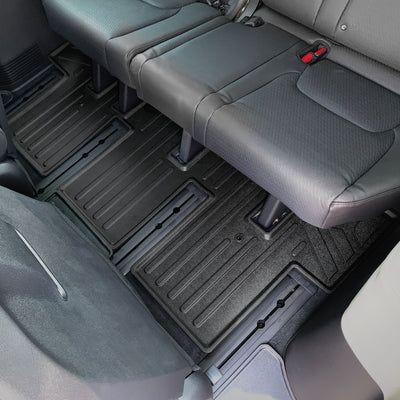 3 Row Floor Liners & Cargo Liner Under Cargo Deck <br> 22-25 Kia Carnival