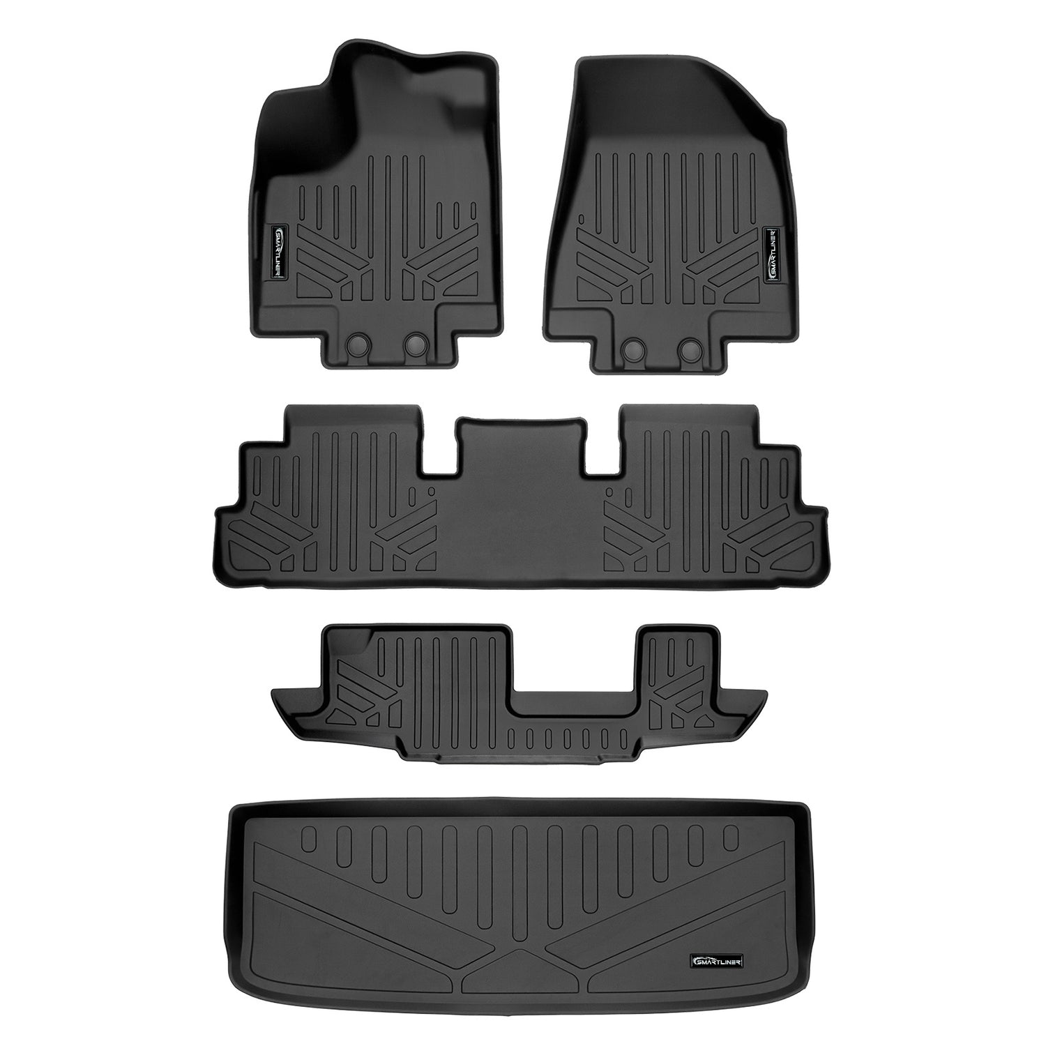 Floor Mats 3 Rows and Cargo Liner <br> 22-23 Nissan Pathfinder
