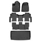 3 Row & Cargo Liner Behind the 3rd Row Floor Liner <br> 22-23 Jeep Wagoneer