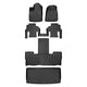 3 Row & Cargo Liner Behind the 3rd Row Floor Liner <br> 22-23 Jeep Wagoneer