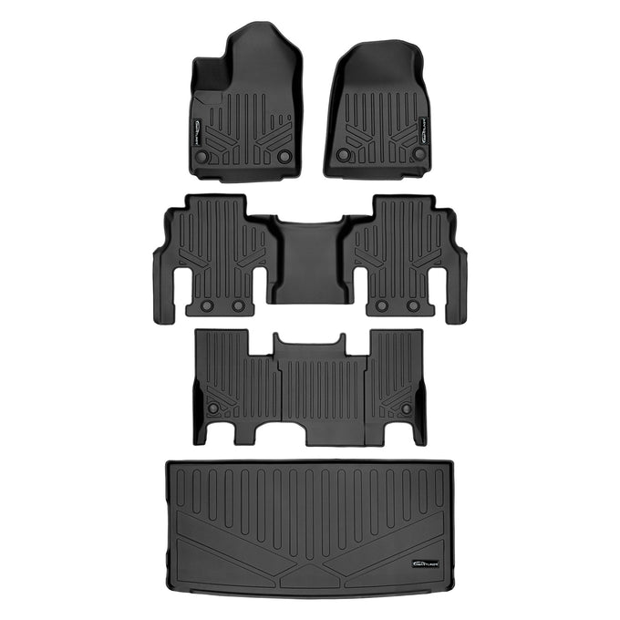 3 Row & Cargo Liner Behind the 3rd Row Floor Liner <br> 22-23 Jeep Grand Wagoneer