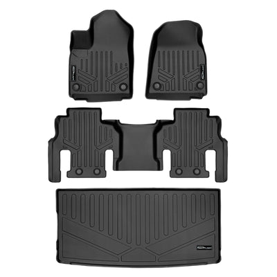 2 Row & Cargo Liner Behind the 3rd Row Floor Liner <br> 22-23 Jeep Grand Wagoneer