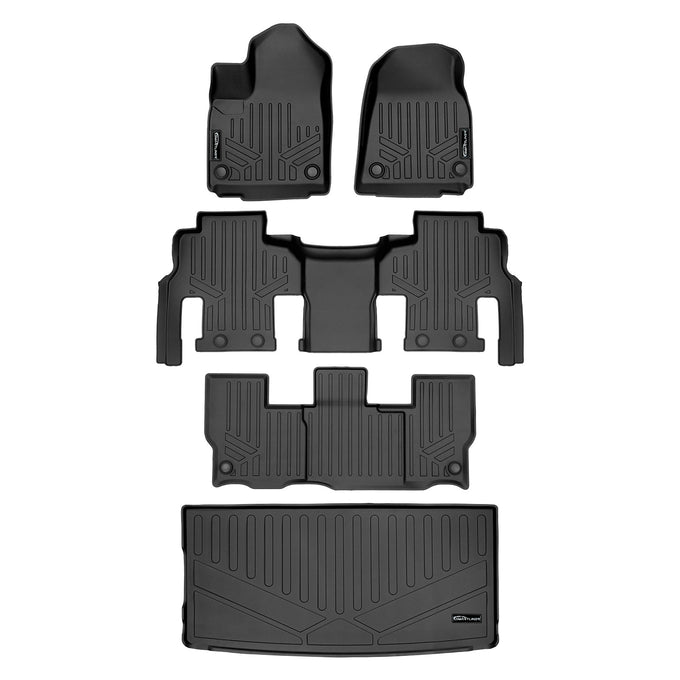3 Row & Cargo Liner Behind the 3rd Row Floor Liner <br> 22-23 Jeep Grand Wagoneer